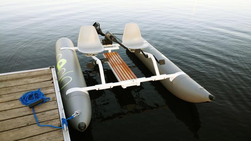 E-CATAMARAN CECLO NA - - FUN X2 - Foldable Electric Boat